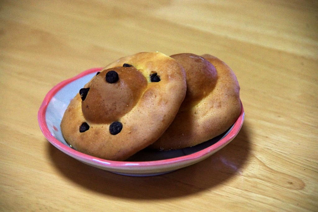 お八つ　ミニ帽子パン