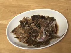 肴　鯛のお頭