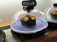 昼食　走行中
