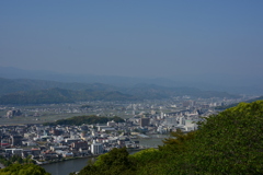 人混みを避けて　五台山から・・。