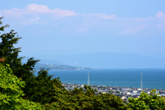 琴平山から