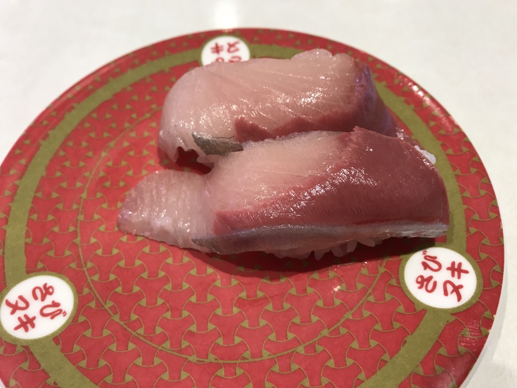 昼食　回転寿司