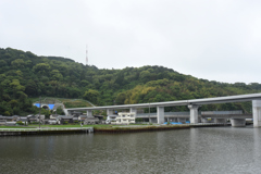 建設中の高速道路