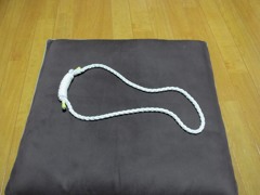 暇つぶし　自作のストレッチ用ロープ