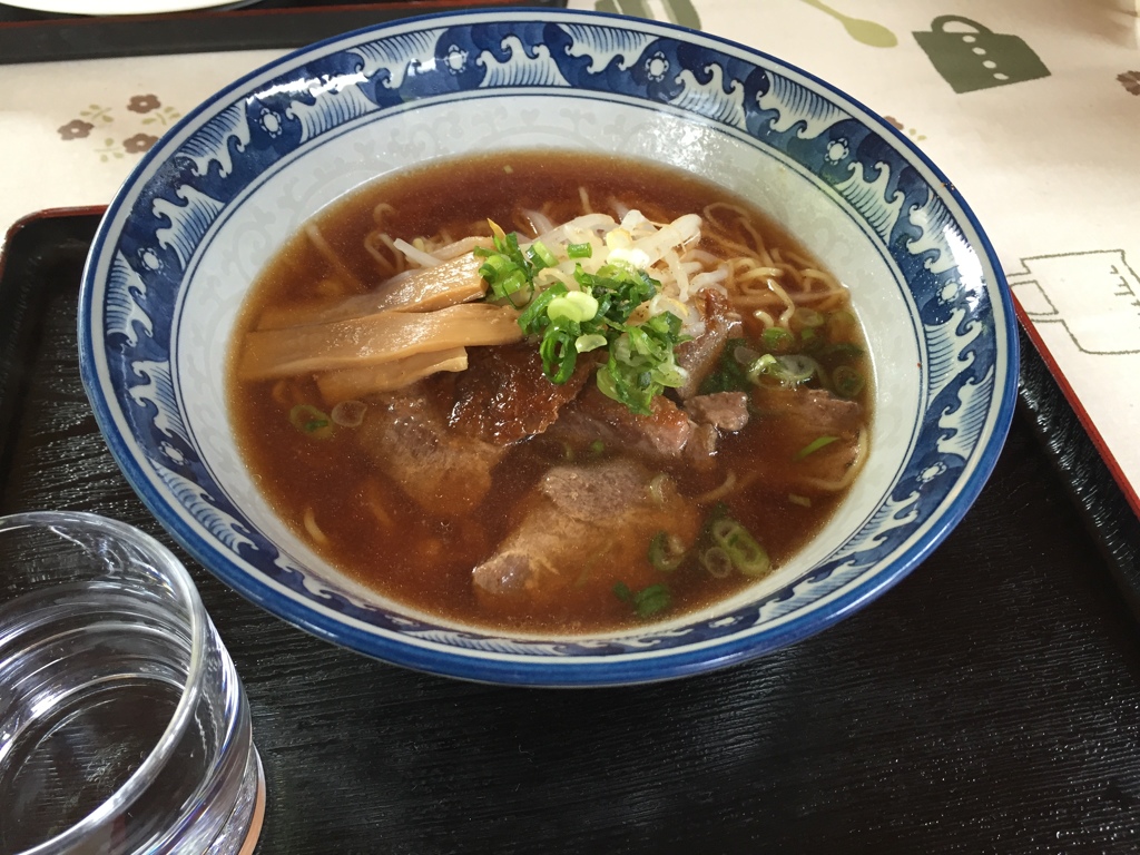 シシ肉ラーメン