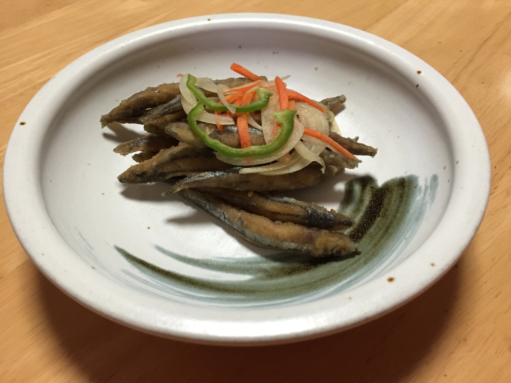 肴　　きびなごの南蛮