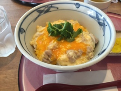 昼食　親子丼