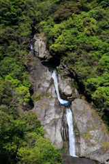人混みを避けて　轟の滝