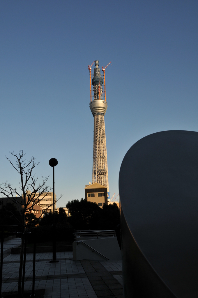 青空高く