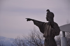 公園の銅像１