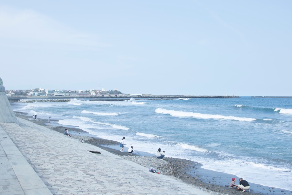 大洗の海岸