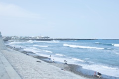 大洗の海岸