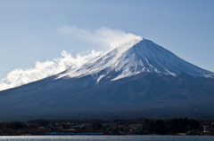 北風の富士