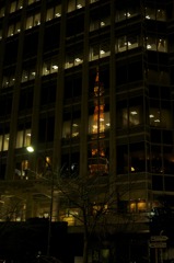 Tokyo tower in Atago Green Hills