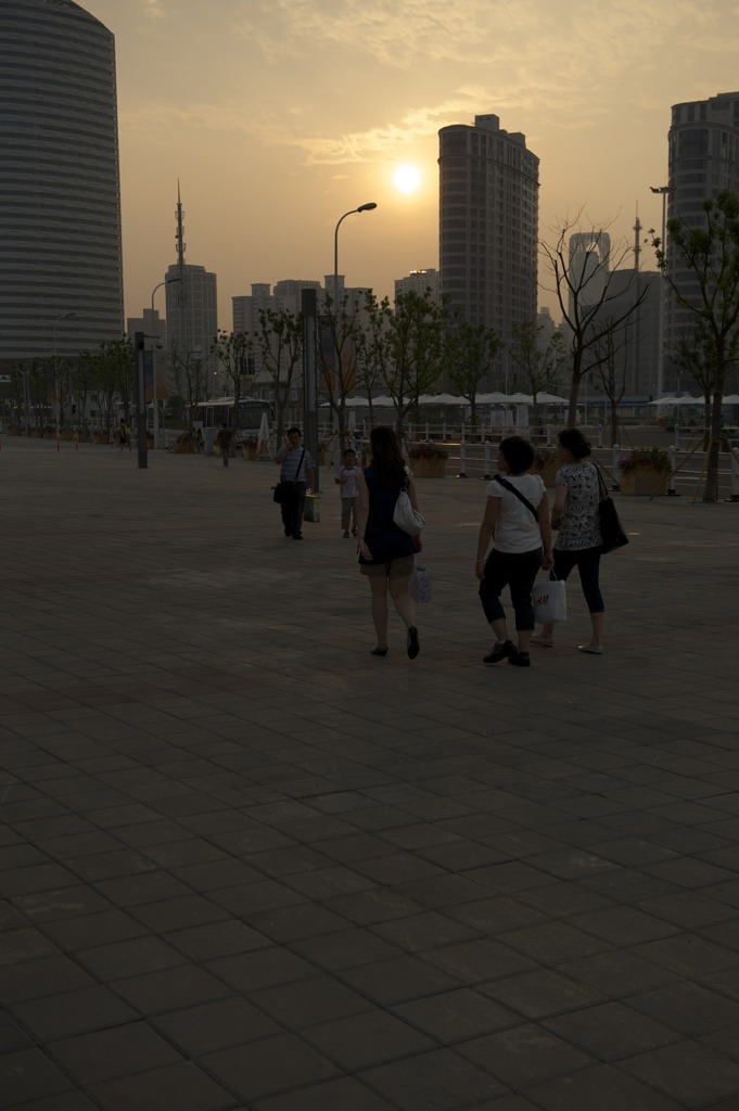 上海夕景