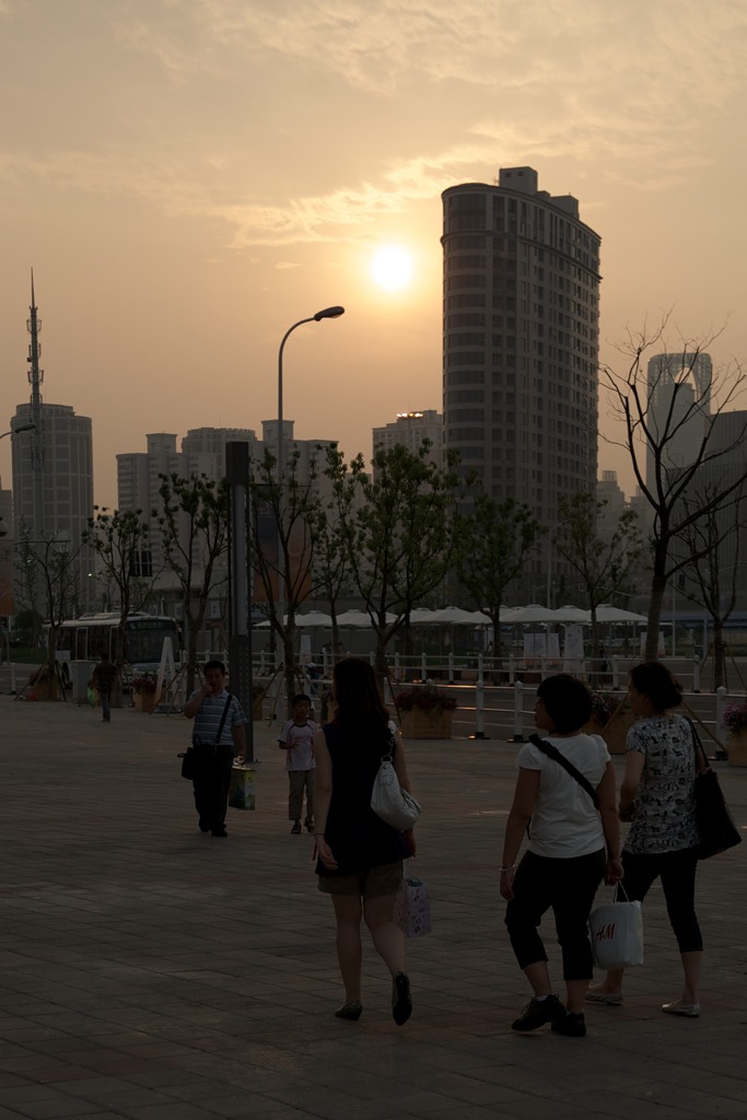 上海夕景