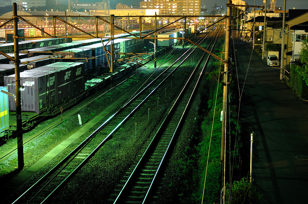 夜の貨物列車7