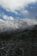 雪の塔