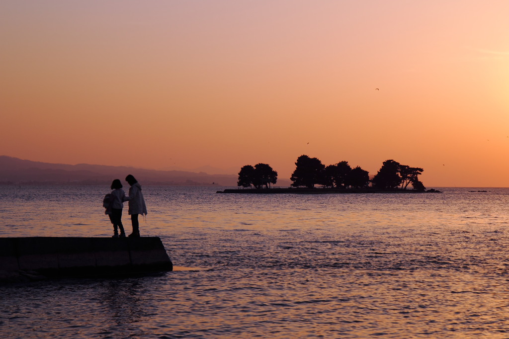 トワイライト宍道湖(^^)