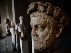 HEAD OF THE EMPEROR DIOCLETIANUS