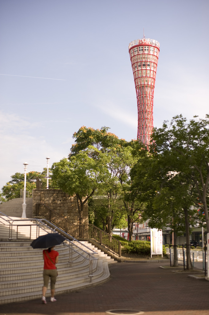 ある日のポートタワー。