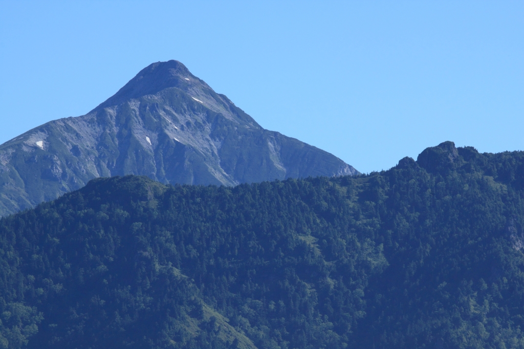 見た目より厳しい山