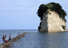 夏の思い出②　見附島