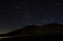 白馬大池の夜