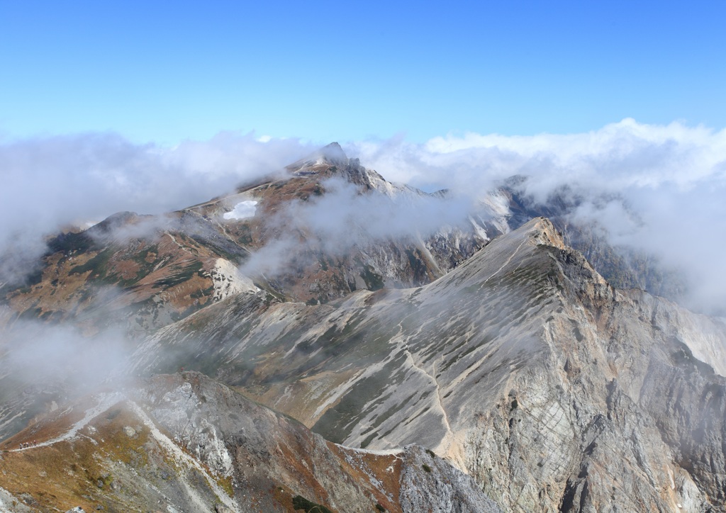 白馬三山完歩！