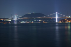 関門海峡の夜景