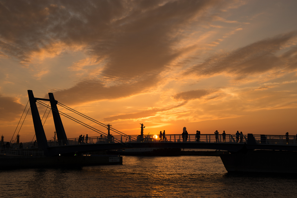 門司港の夕暮れ