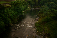 蛍の渓流
