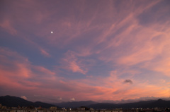 夏の夕暮れ