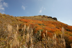 山は秋色