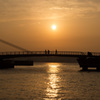 橋の上の夕日Ⅱ