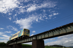 夏空電車