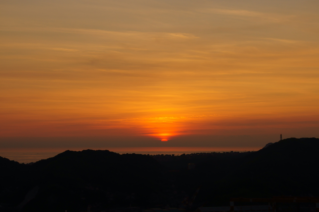 染まるSunset