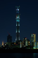 light in blue