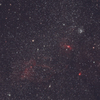 クワガタ星雲付近