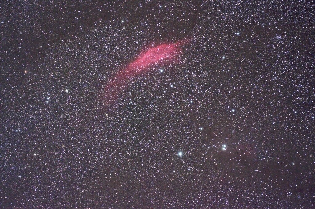 カリフォルニア星雲付近　再処理版