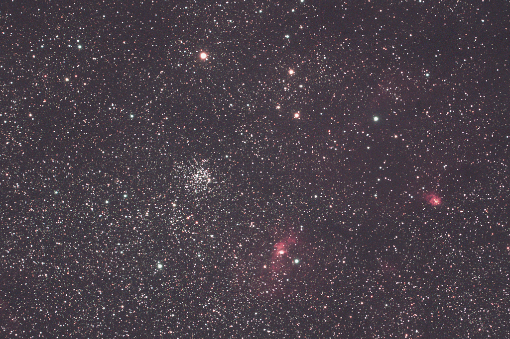 M52とバブル星雲