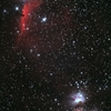 オリオン大星雲と馬頭星雲