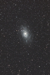 さんかく座の銀河M33