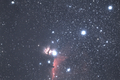 オリオンの三ツ星と馬頭星雲2