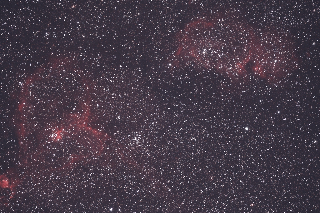 カシオペヤ座の散光星雲