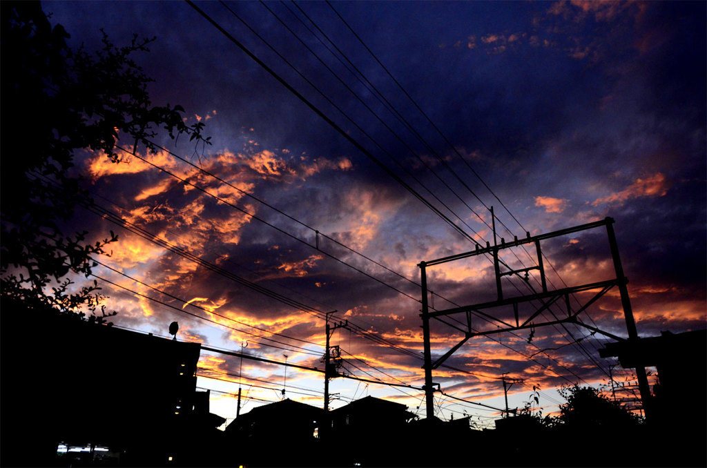夕焼け空