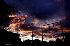 夕焼け空