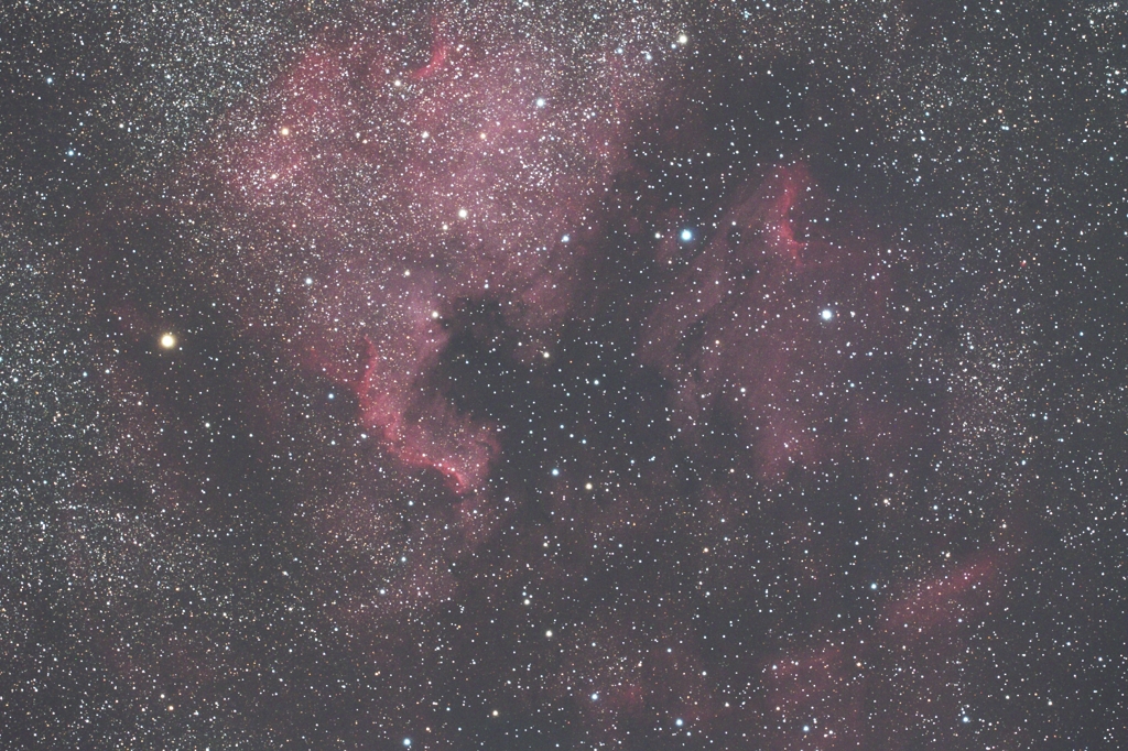 北アメリカ星雲とペリカン星雲