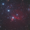 馬頭星雲と三ツ星