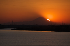 富士山とスカイツリー